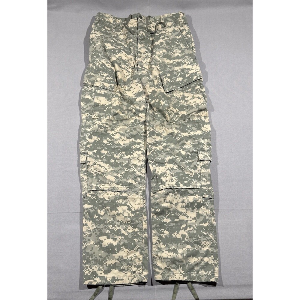US Military Pants Men Medium Long Digital Camouflage Tapered Trouser Workwear